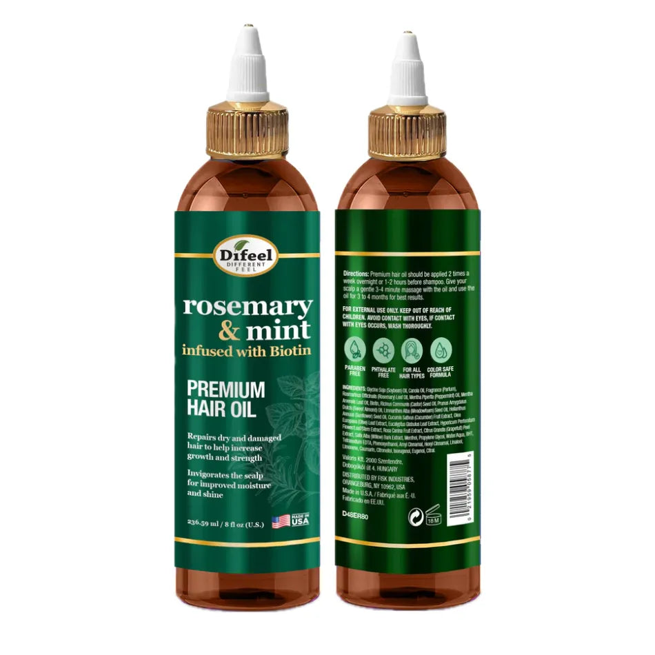 Difeel Huile Romarin Menthe 3