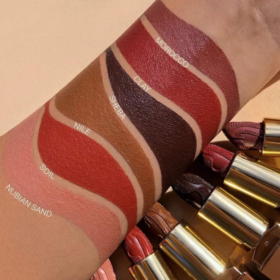 Nubian Lipstick - Rouge à Lèvres couleurs
