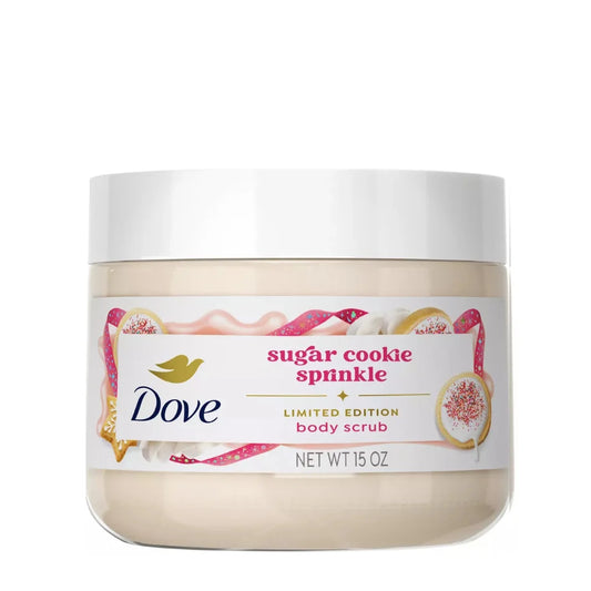 Dove Sugar Cookie Sprinkle gommage corporel parfum biscuit vanillé