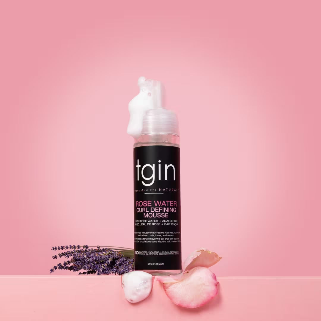 TGIN - Rose Water Curl Defining Mousse